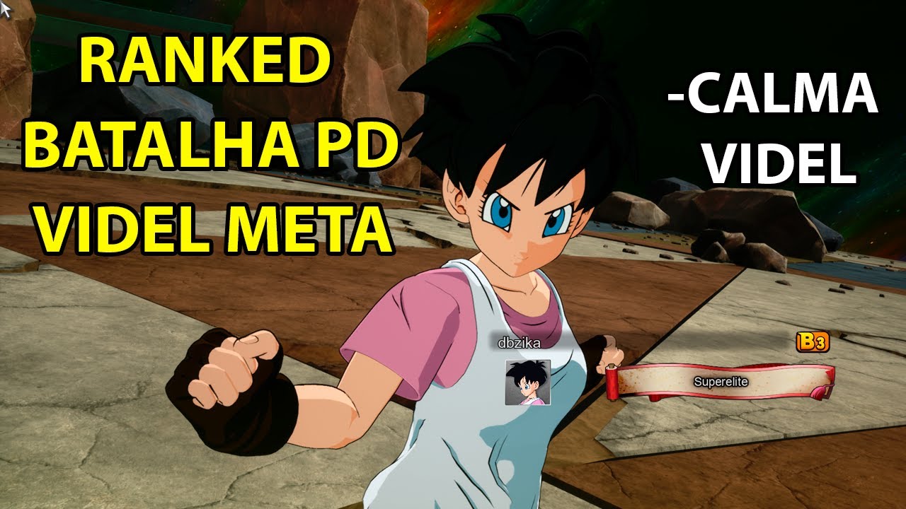 RANKED VIDEL É META - DB SPARKING ZERO