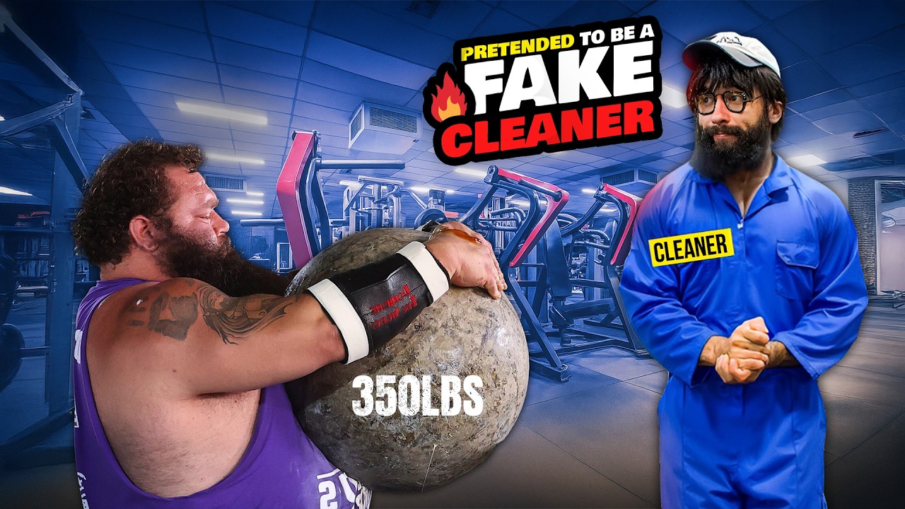 Cleaner DESTROYS Arrogant Bodybuilder’s Reputation 😱  Anatoly GYM PRANK 🦾🔥