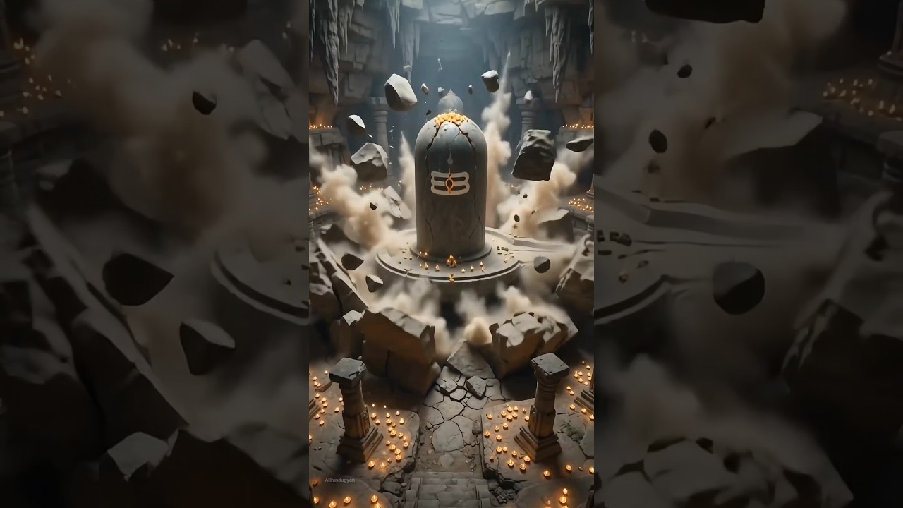 dharti se khud prakat hue 3 chamatkari shivling #shorts