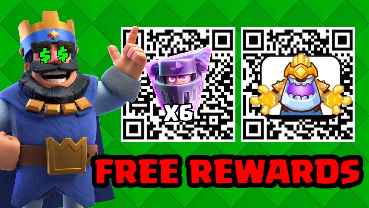 New UPDATED Working QR Code Rewards in Clash Royale (2026)