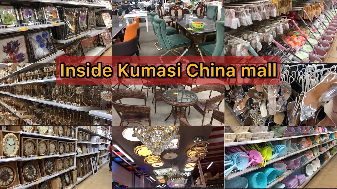 Inside Kumasi China mall 🇬🇭| let go shopping and tour | very cute and affordable items