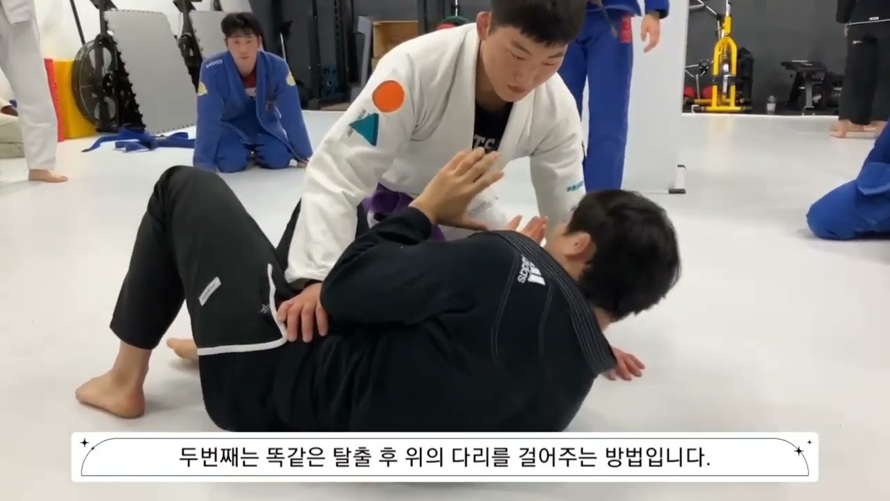 사이드 포지션 탈출하기 Chapter0.1 다리사용하기