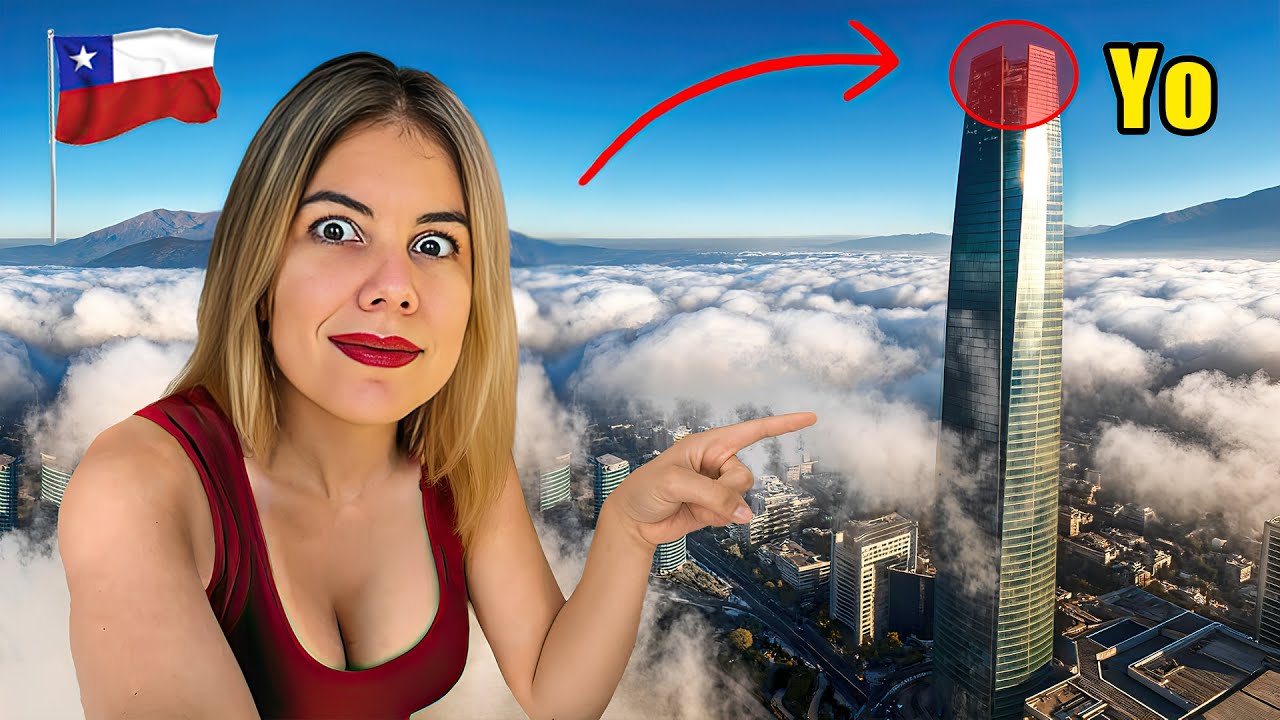 🇨🇺 Mi Primera vez POR DENTRO del Sky Costanera 🇨🇱.