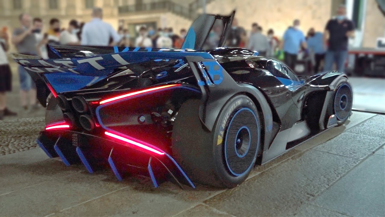 Bugatti Bolide INSANE Cold Start Up Sounds & Loading Into Truck | 1850HP W16 with Straight Pipes