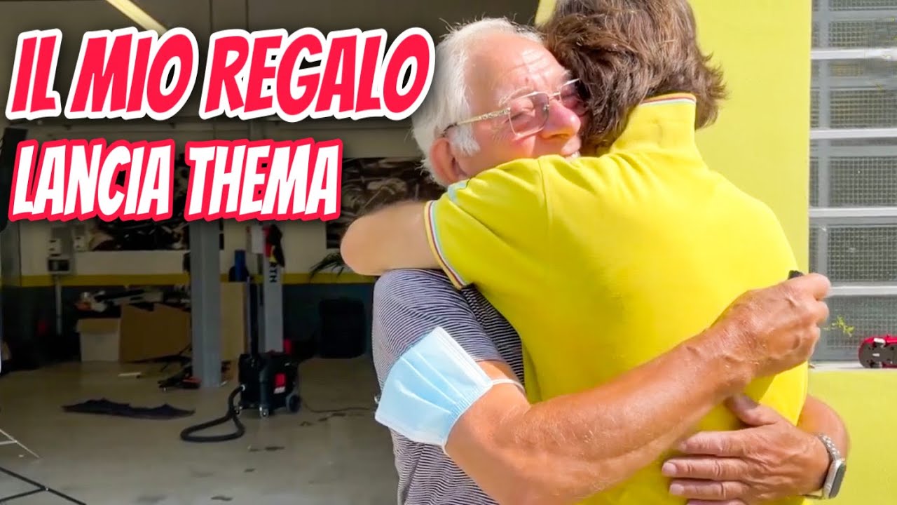 BUON COMPLEANNO CARO PAPÀ. Goditi la Lancia Thema che hai sempre sognato, ti voglio bene