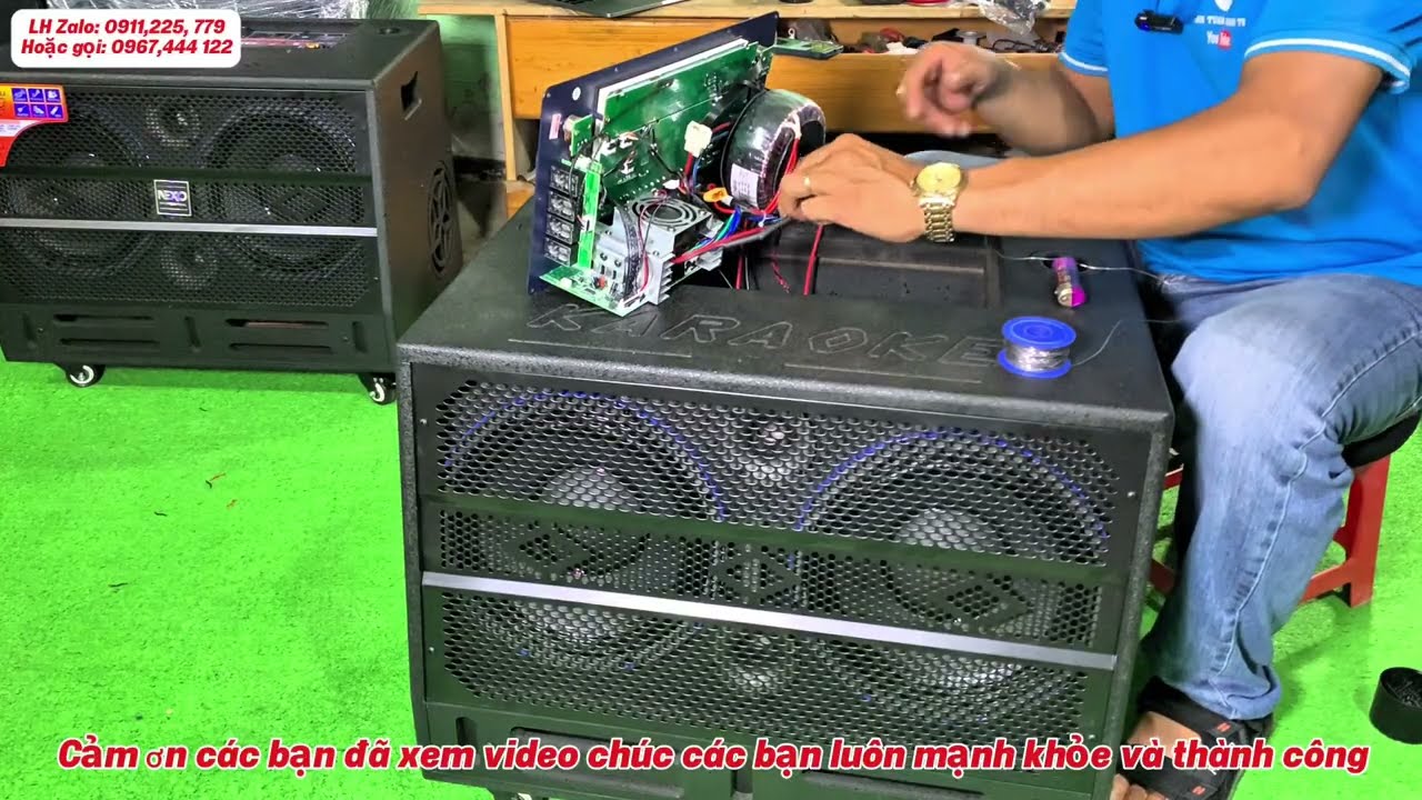 Hướng dẫn, ráp loa kéo, 25 đôi, công suất lớn, VIP nhất, hay nhất