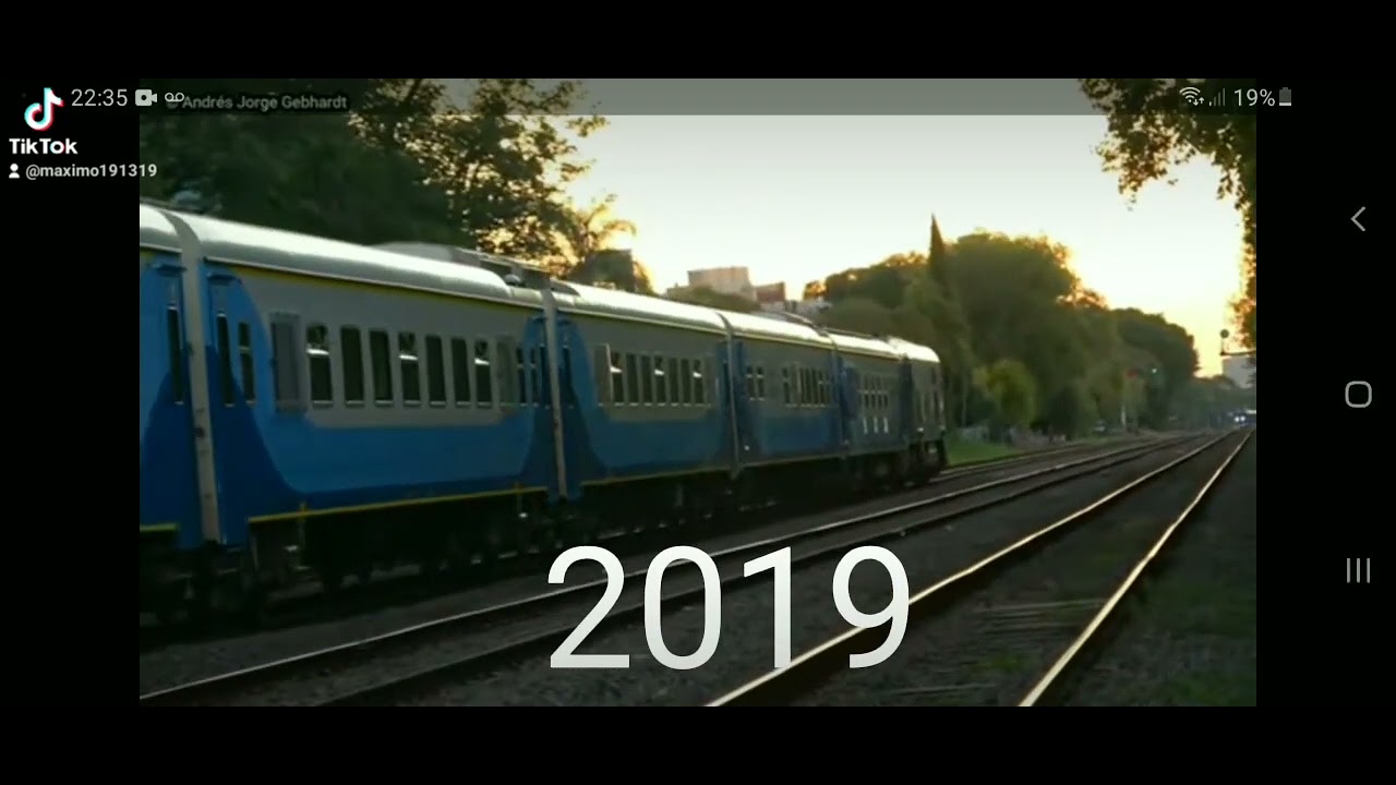 Involuci&oacute;n del Tren a Junin 2022-2006