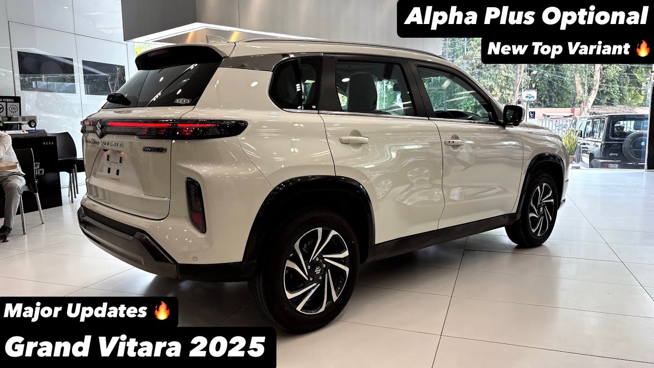 New Maruti Suzuki Grand Vitara Alpha Plus Optional 2025 | NEW TOP MODEL | Full review 😍🔥