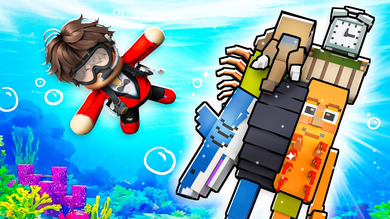 روبلوكس اسرق البرينروت بالسباحة ! Dive for brainrot