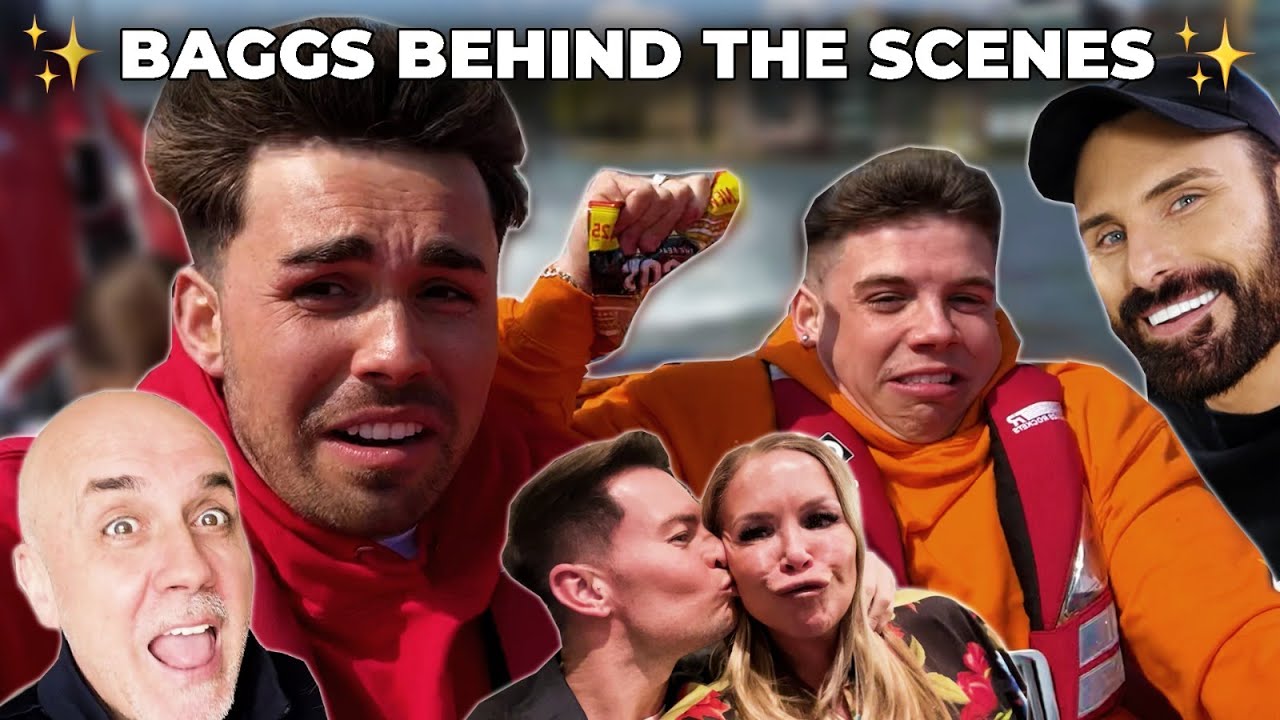 BAGGS BTS и BARCELONA VLOG с Райланом, Джоэлом Корри, Кэйти Бейзер, GKBarry и Роном из Love Island