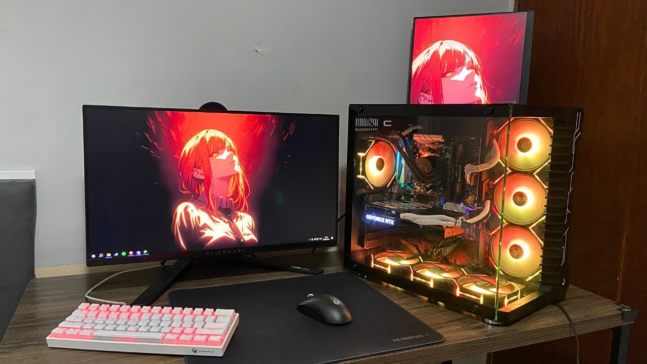 Transformei meu PC Gamer com um Gabinete Aquário | Rise Galaxy Glass