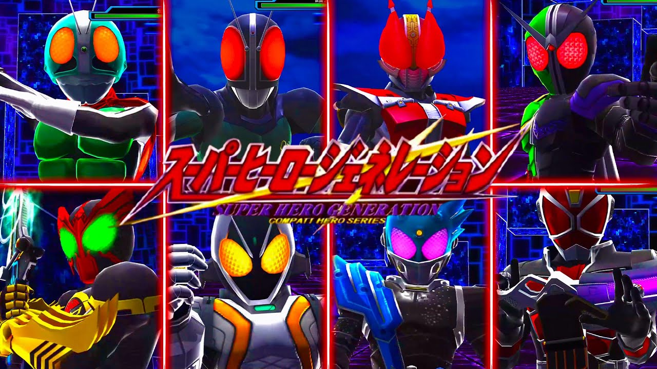 ВСЕ НАВЫКИ АТАК KAMEN RIDER | Super Hero Generation #kamenrider