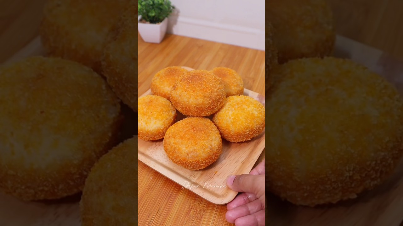 Tanpa mixer tanpa ulen bikin roti goreng empuk #rotigoreng