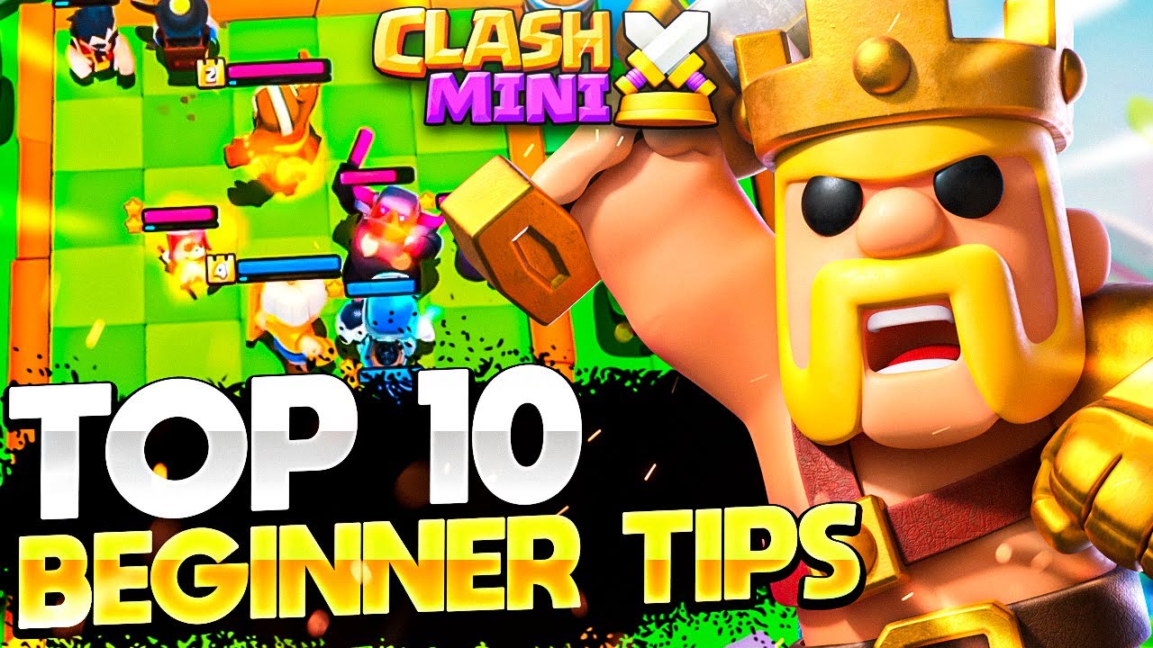Top 10 Tips for NEW Players in Clash Mini