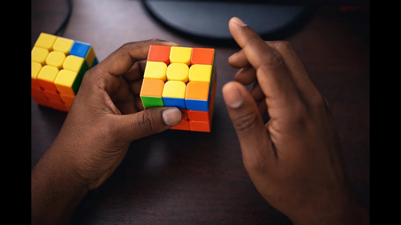 Learn to Solve the 3×3 Rubik’s Cube | Step 4 - Making Yellow Cross