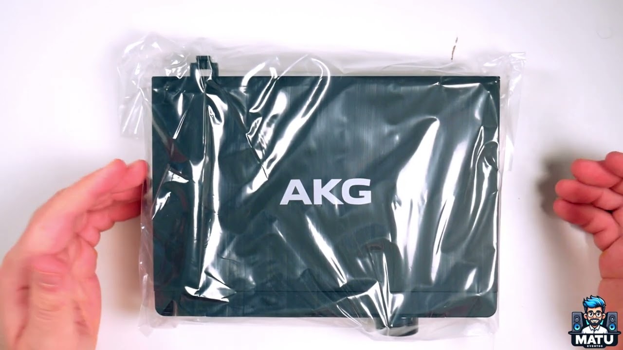 Unboxing: AKG DMS100 instrumental digital wireless  | Matu Eventos     #akg  #inalámbrico #micro