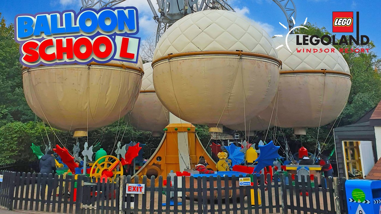 Balloon School Off Ride at Legoland Windsor