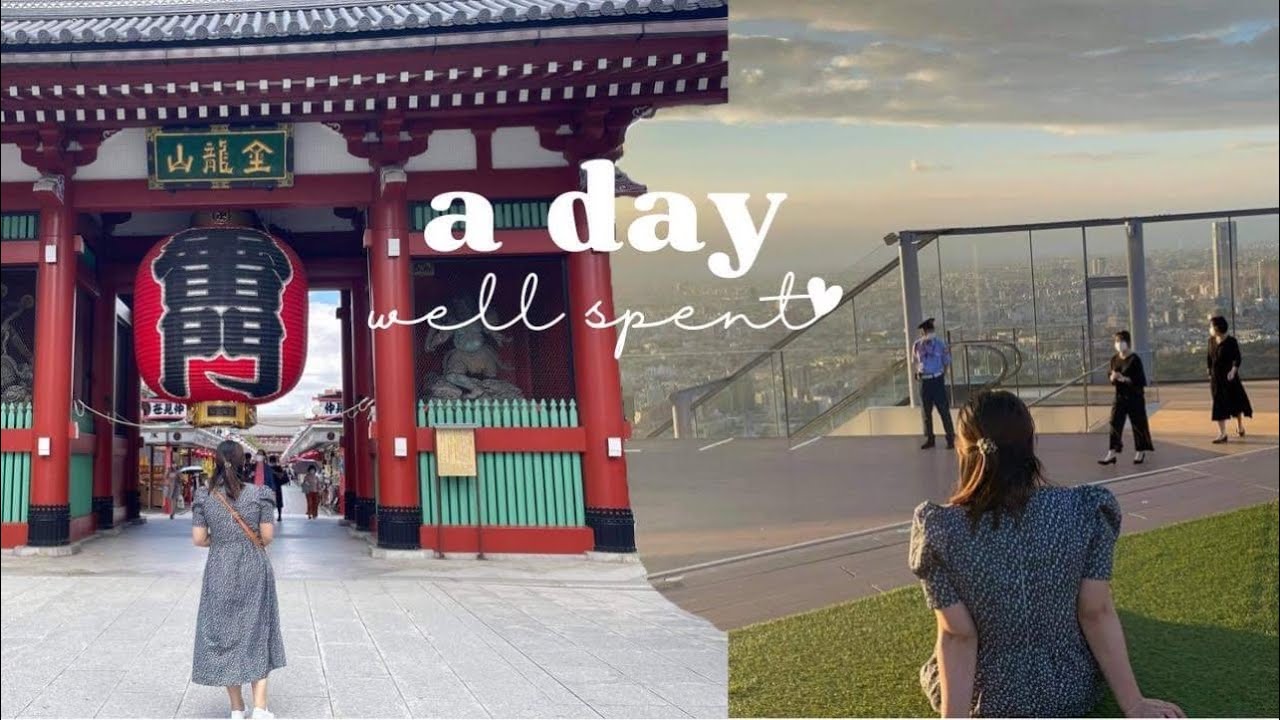 Life in Japan 🎌: Exploring Asakusa and Sumida park | Shibuya Sky (47 floors above ground level 🗼🏯