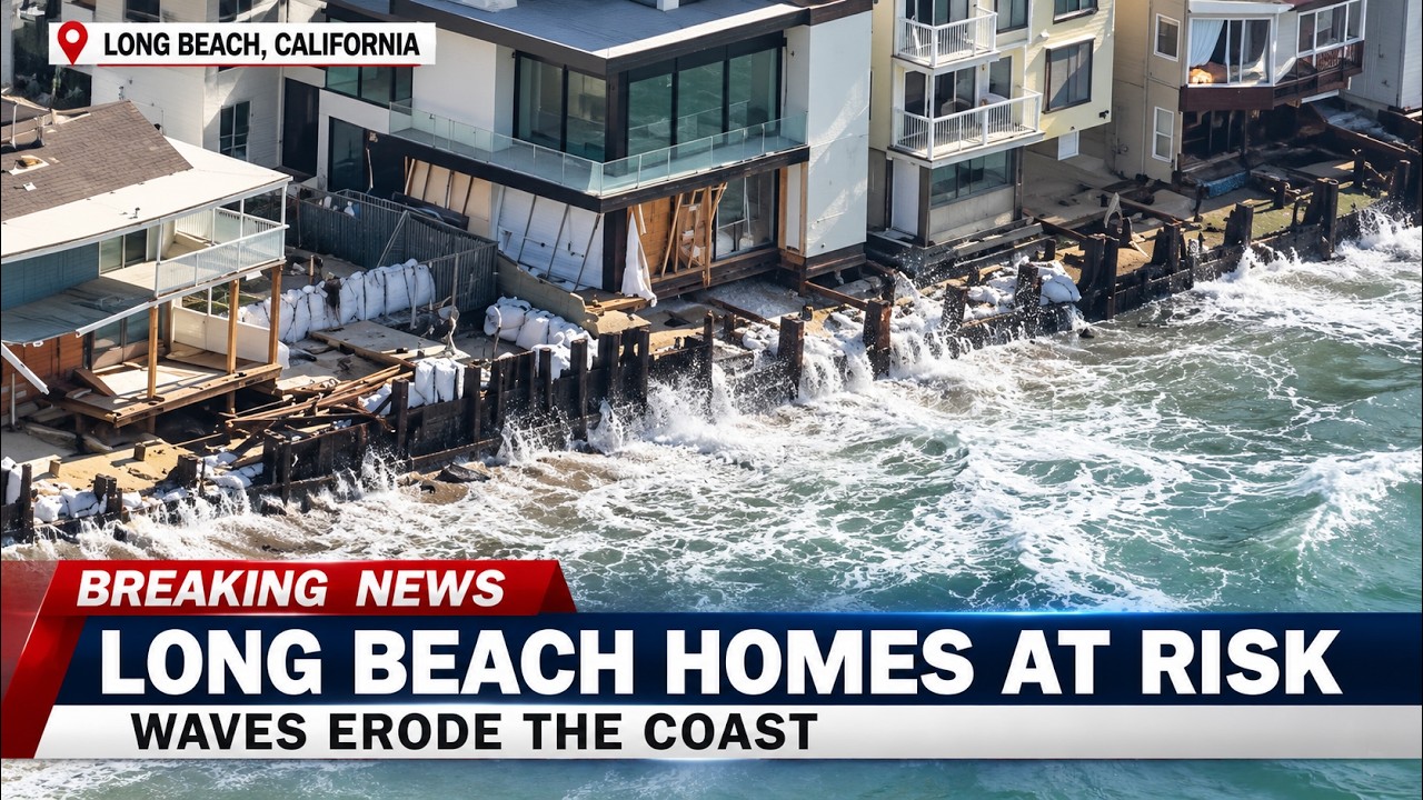 Waves Tear Into California&rsquo;s Coast &mdash; Crews Race to Protect Homes and Roads