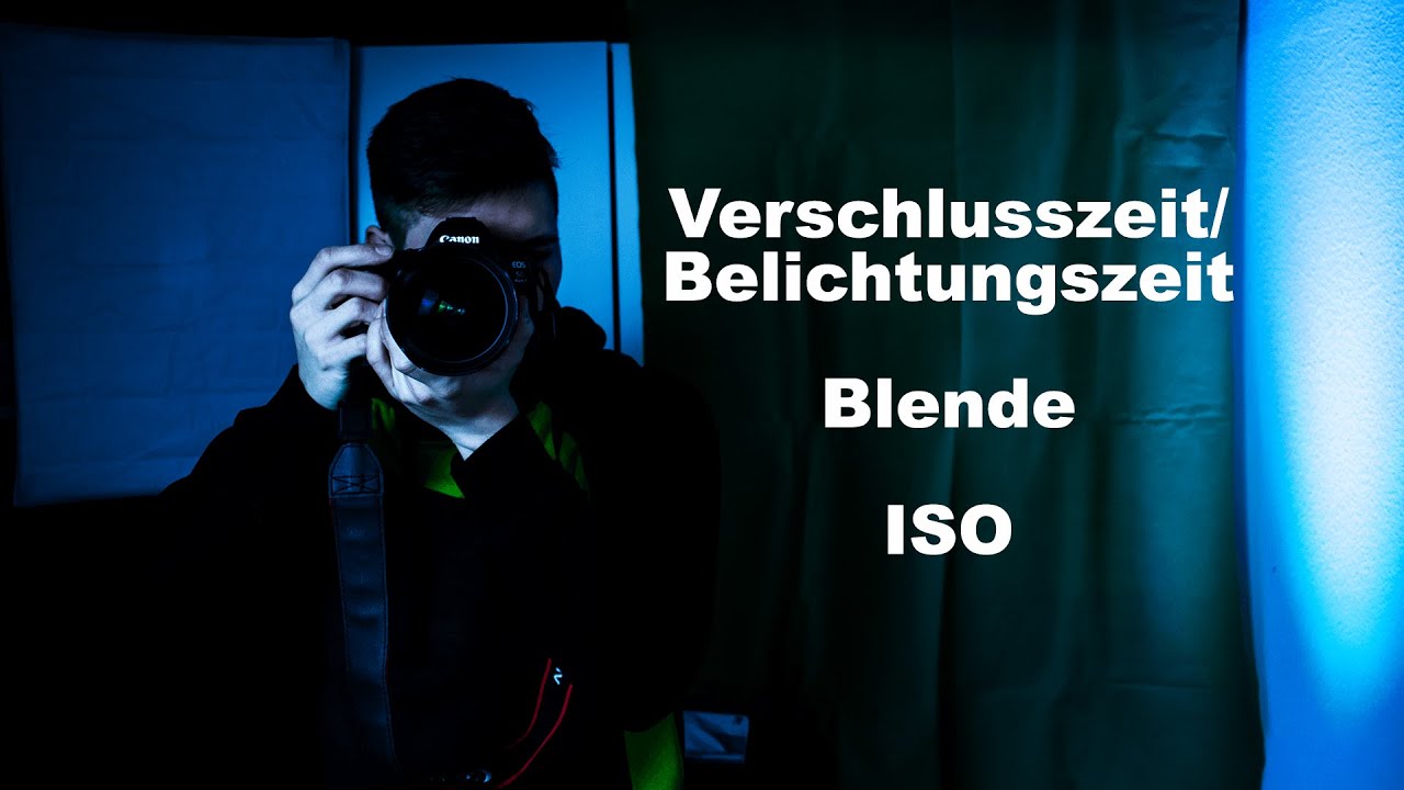 Die 3 Haupteinstellungen im Manuellen Modus einer Kamera