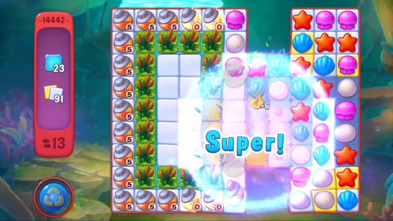 Fishdom 14442 Hard Level - NO 💣🧨💥