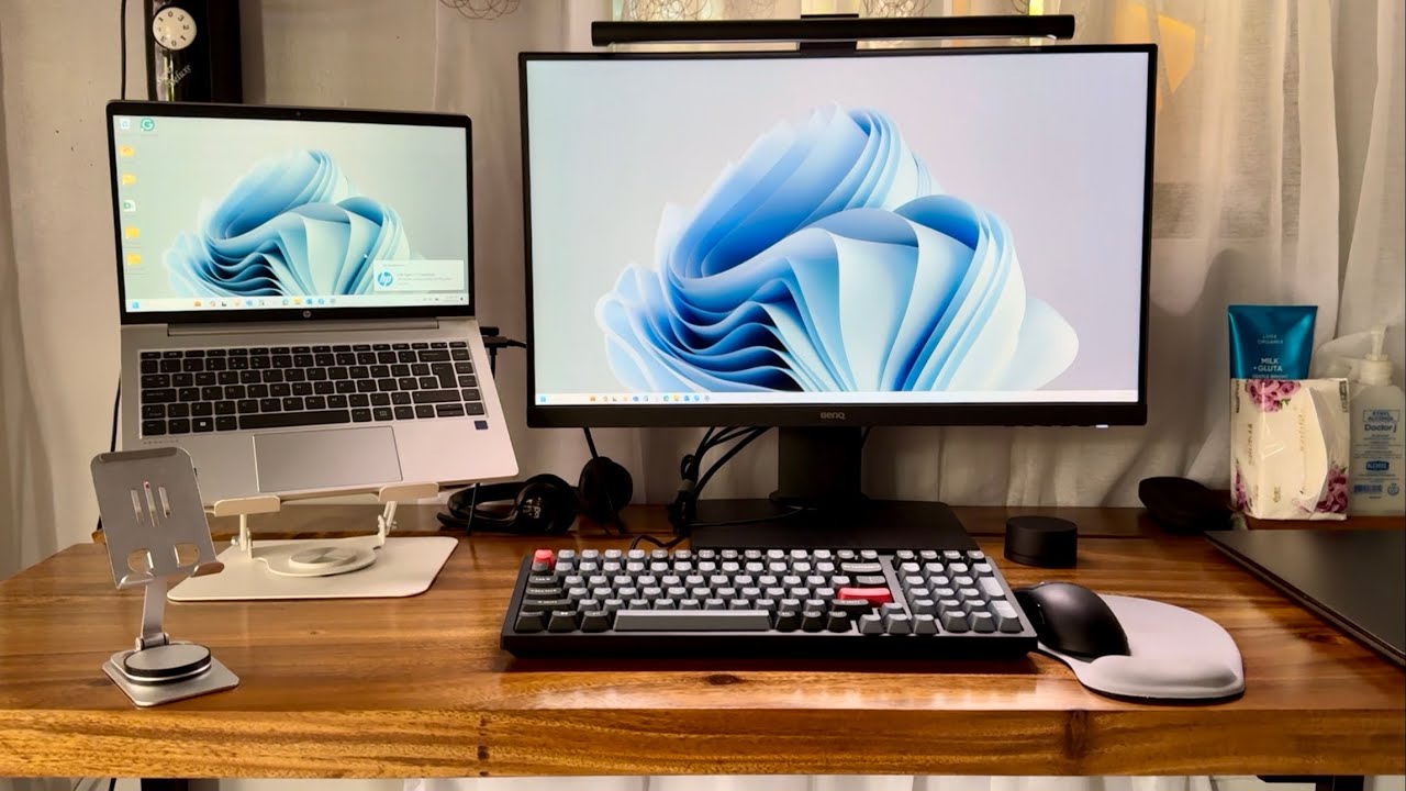Mini home-office setup | WFH diaries