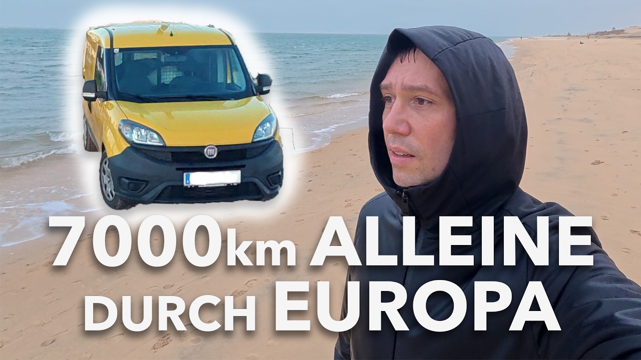 7000 km Solo Roadtrip – alleine im alten Postauto bis nach Spanien