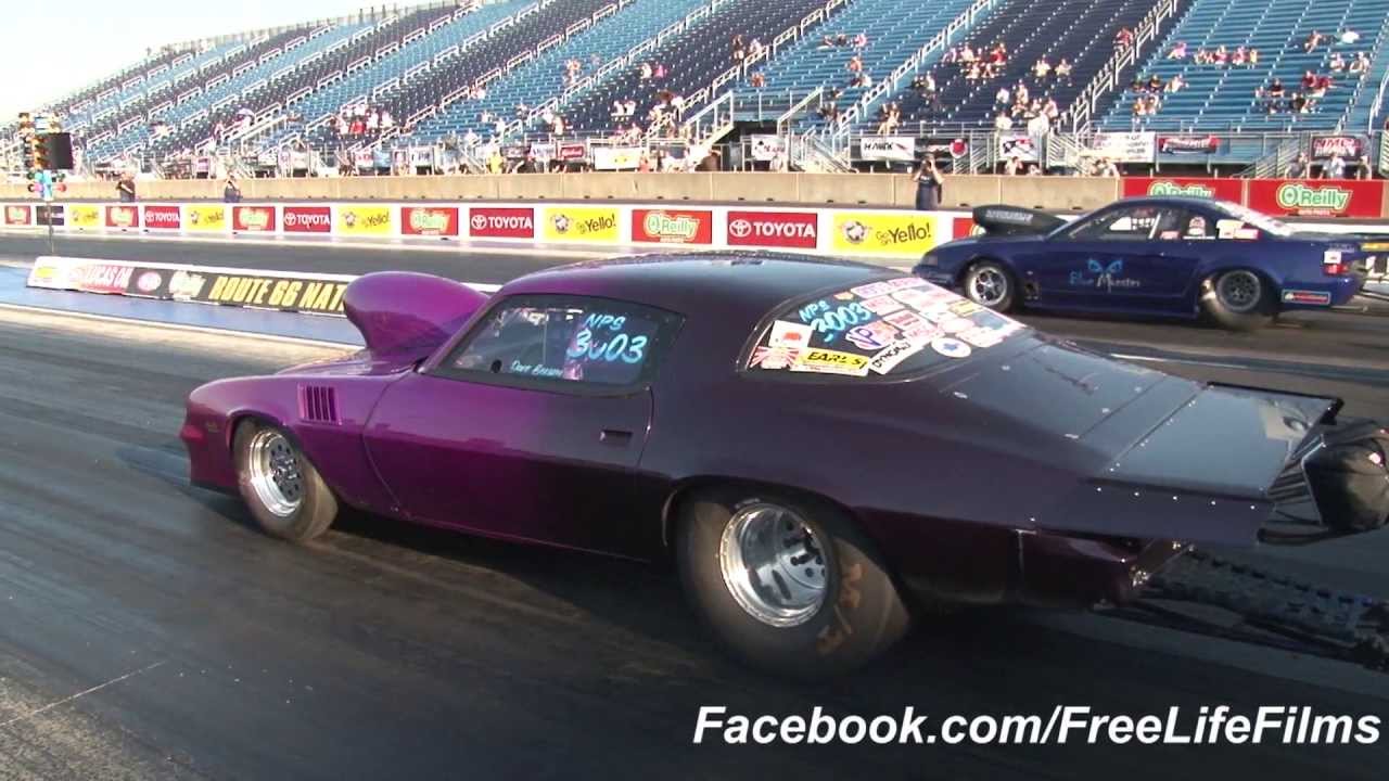 Free Life Films - NMRA/NMCA Joliet Nostalgia Pro Street Round 1 Qualifying!!