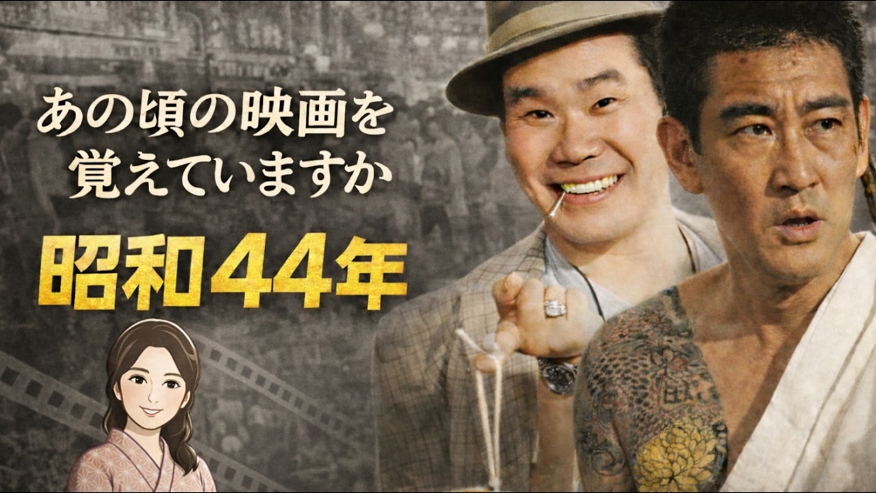 昭和44年ヒット映画の全軌跡。公開順に振り返る銀幕の記憶と驚きの興行収入【1969年｜なつかしの日本映画13選】