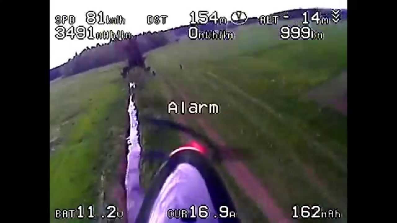 SkyClimber FPV racing 103Km/h and lost Signal (Modellflug 2m Wingspan)