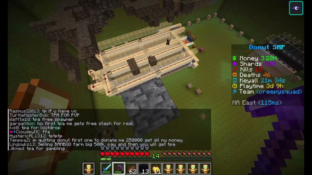 Minecraft donut smp