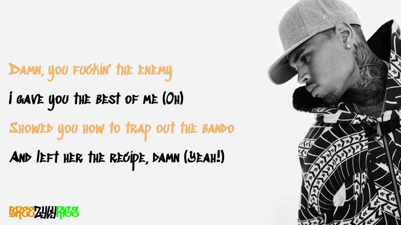 Chris Brown - Substance (feat. HoodyBaby, Tracy T & Young Lo) [LYRIC VIDEO]