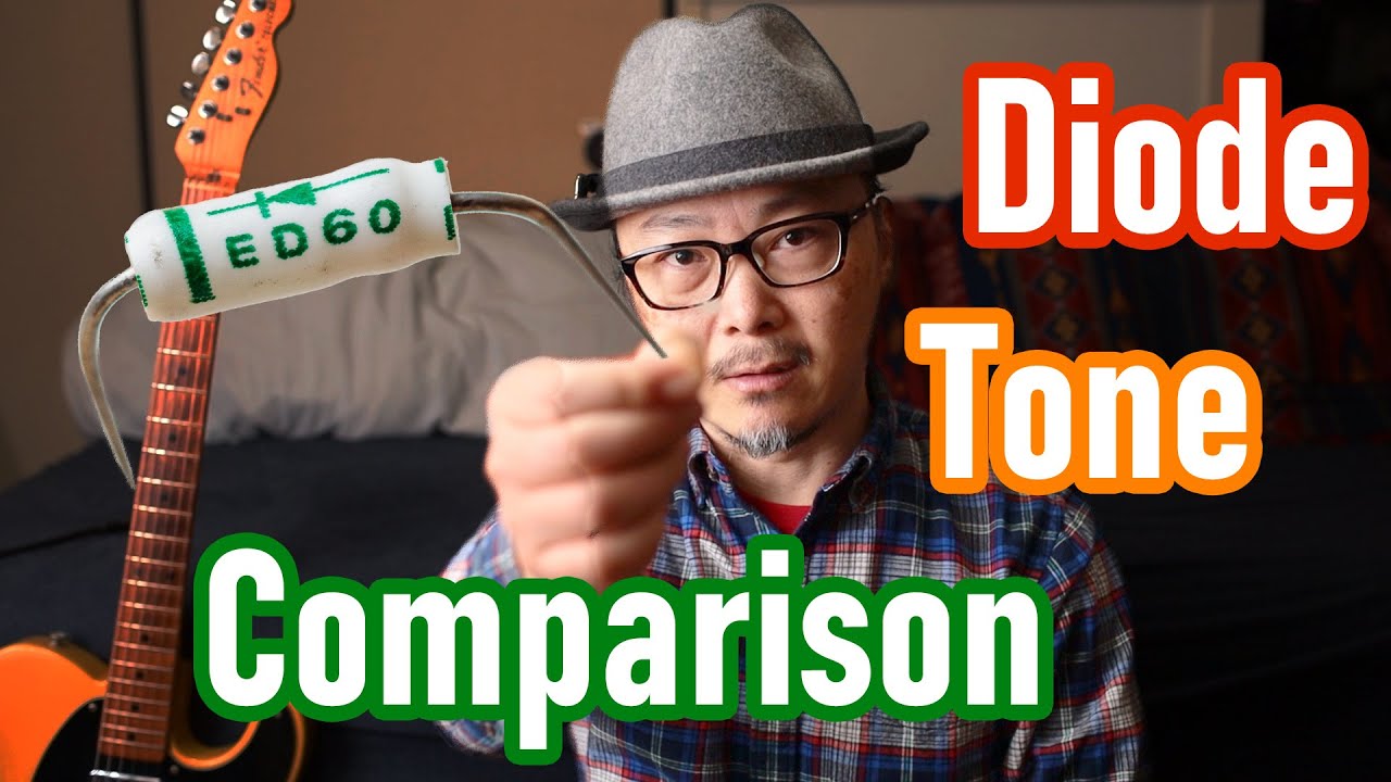 How Much Tone Is In The Diodes? Comparing Silicon VS Germanium VS LED In A Hard Clipping Overdrive