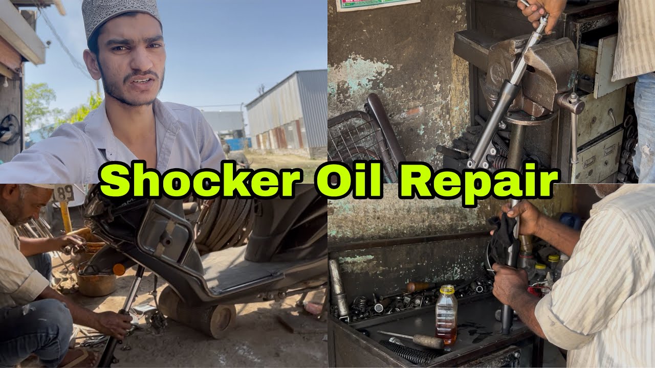 Shocker Ka Oil Change karwa diya😌