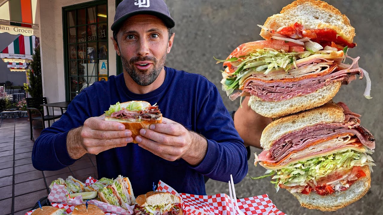 Battle of the BEST DELI SANDWICHES in San Diego 🇺🇸