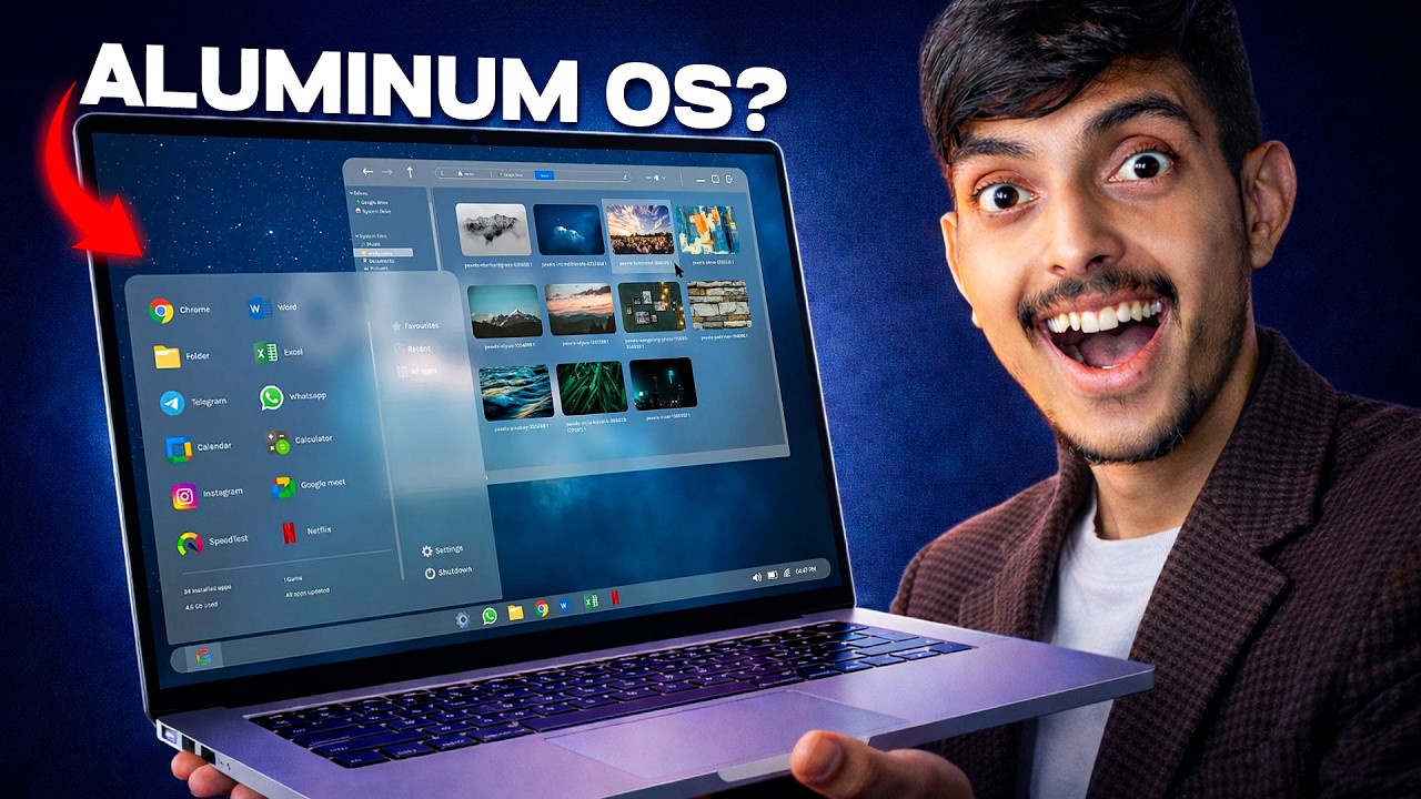 Google's New Desktop OS REVEALED! Aluminium OS First Impression