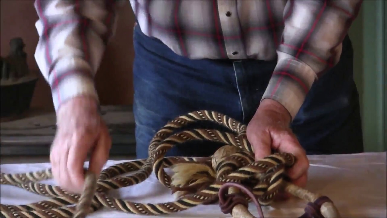 Сборка вешалки Bosal и завязывание Mecate