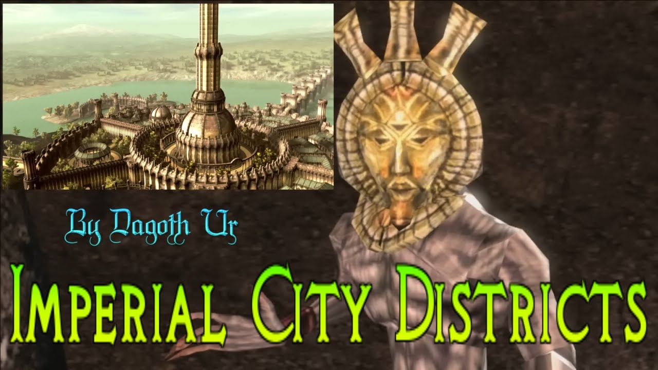Dagoth Ur Breaks Down Oblivion Imperial City Districts