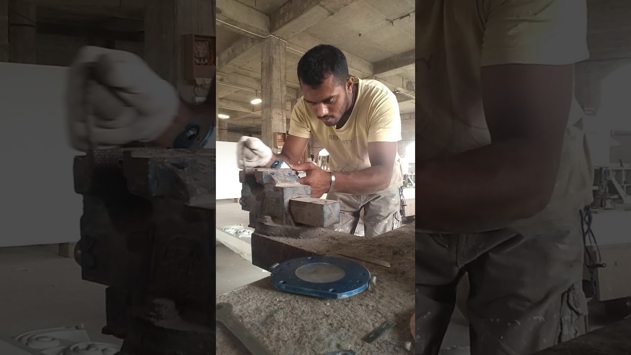 How to change GFRC power spray gun blade...