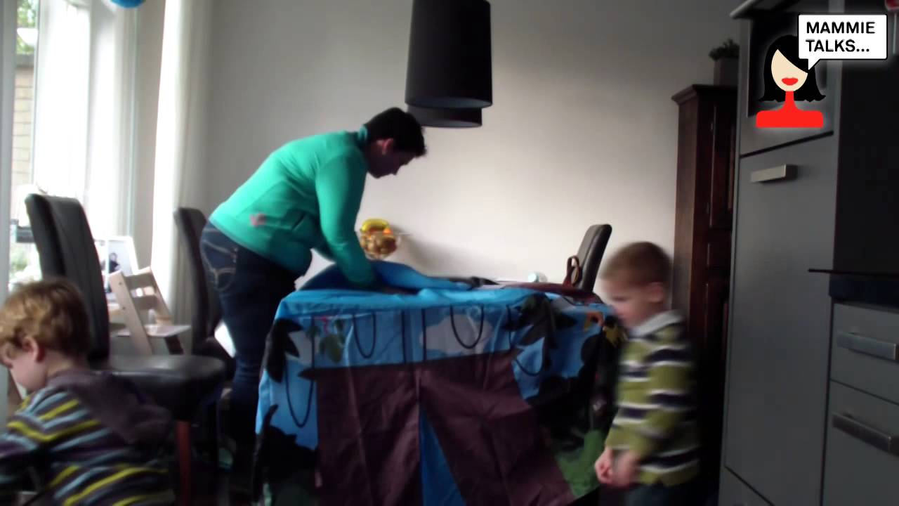 minimonkey tafeltent voor Mammietalks