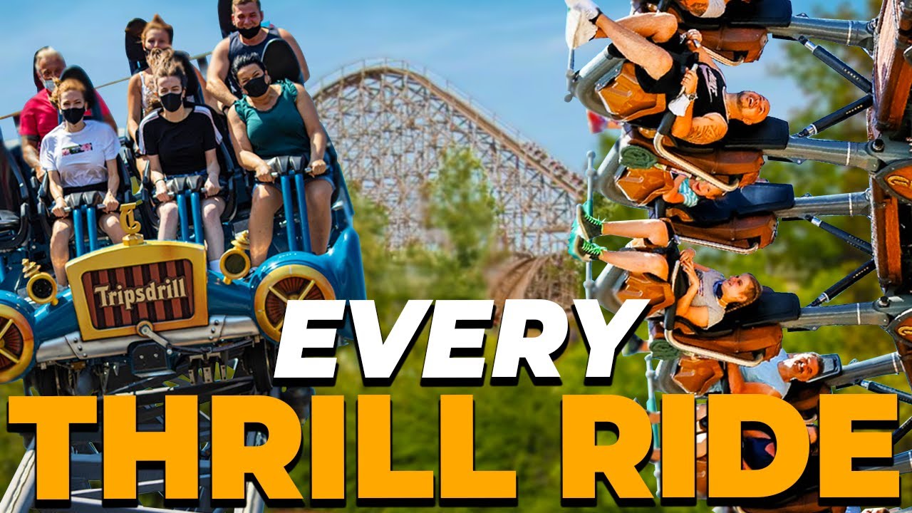 Every Thrill Ride at Erlebnispark Tripsdrill RANKED! (With On-Ride Povs)