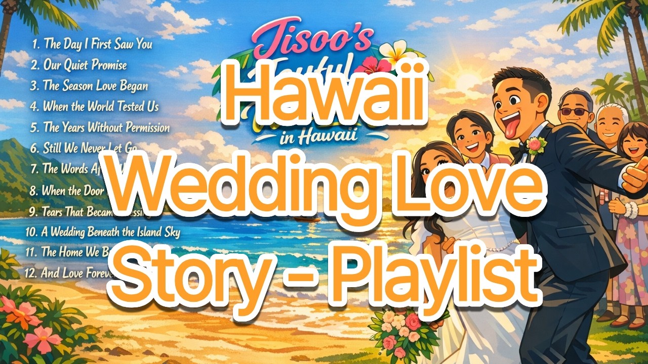Jisoo’s Joyful Wedding in Hawaii 💍 | A Beautiful Love Story Album (12 Songs Indie Wedding Playlist)