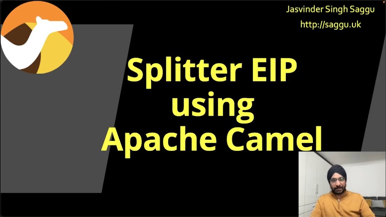 How to use Splitter Enterprise Integration Pattern (Split EIP) with Aggregator using Apache Camel?