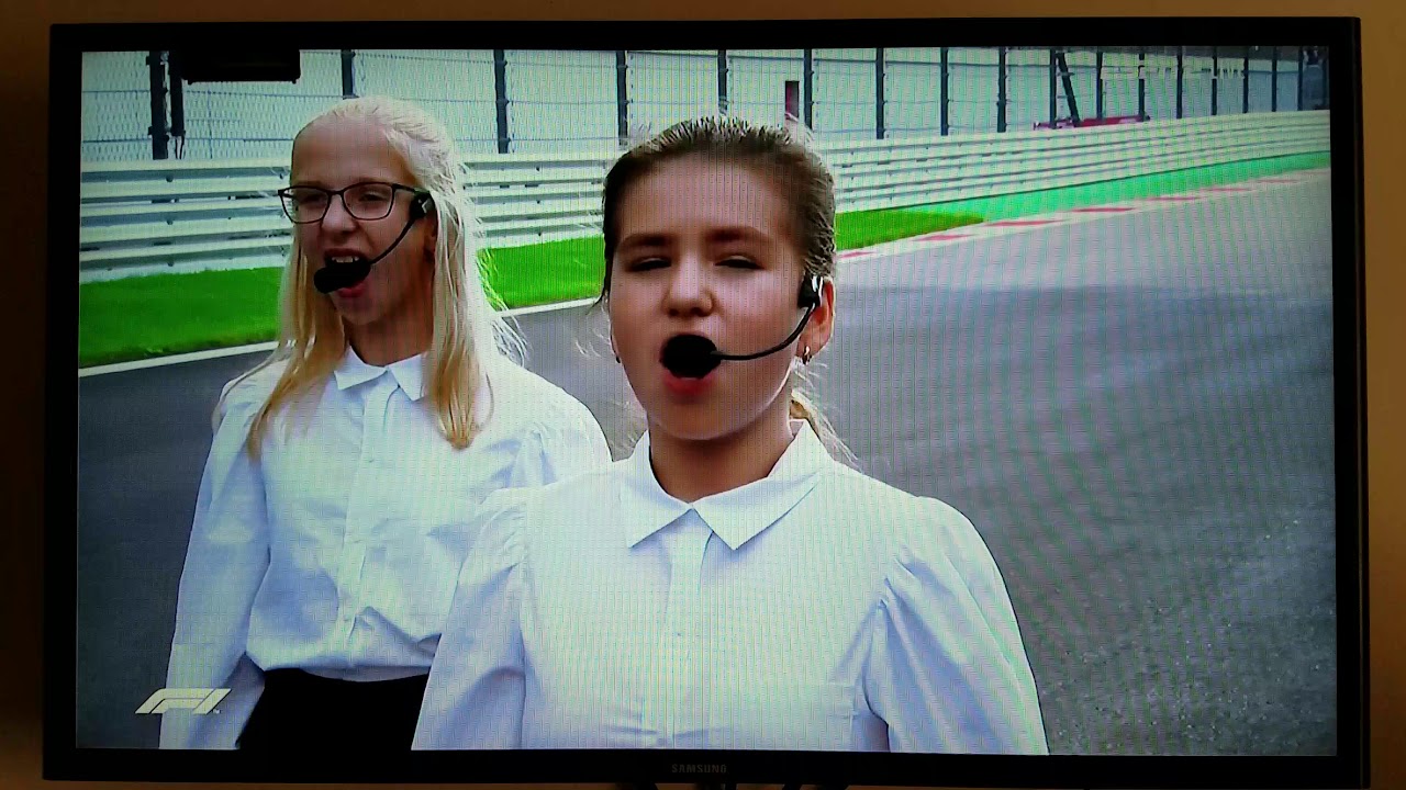 2018 Russian Grand Prix Pre Race National Anthem