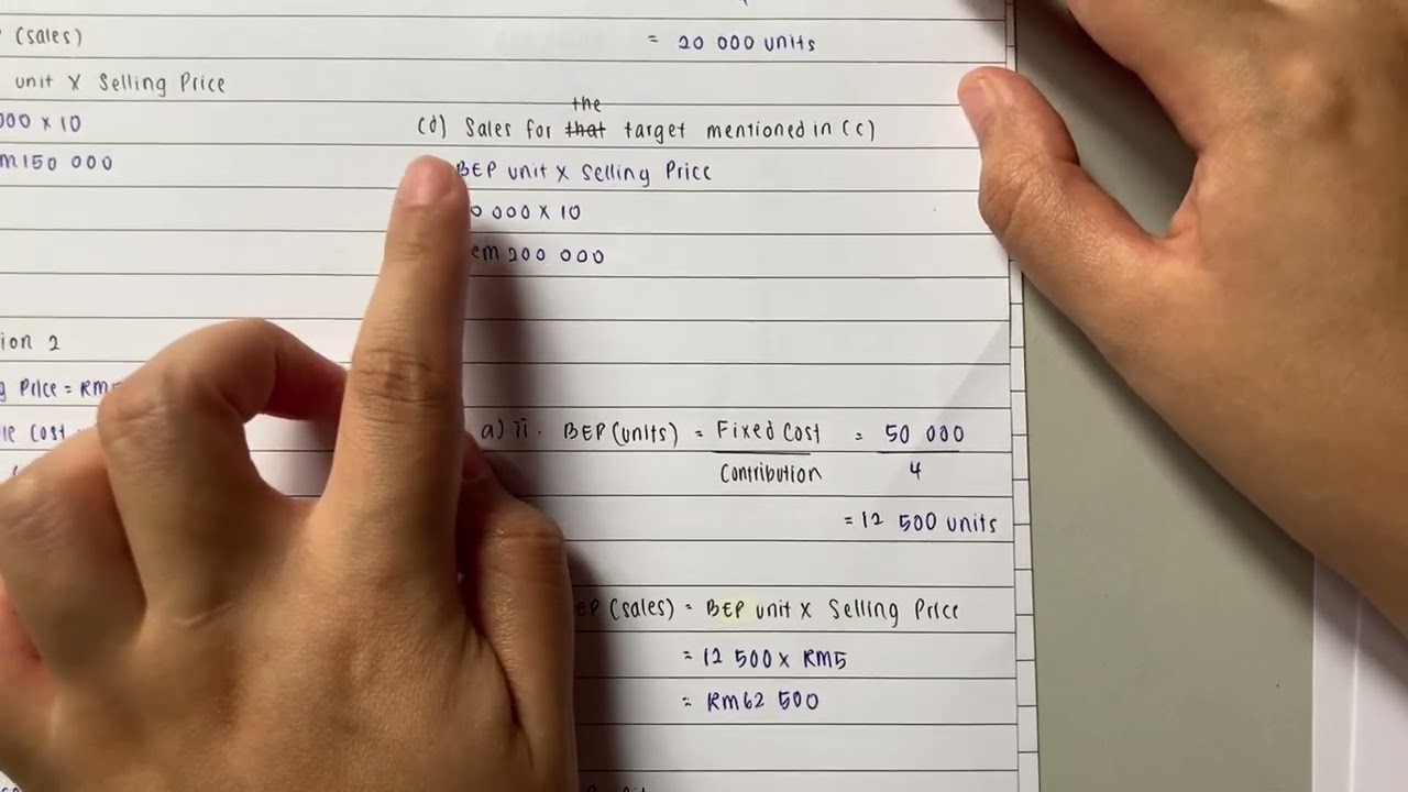 Bussiness math soalan 1&2 