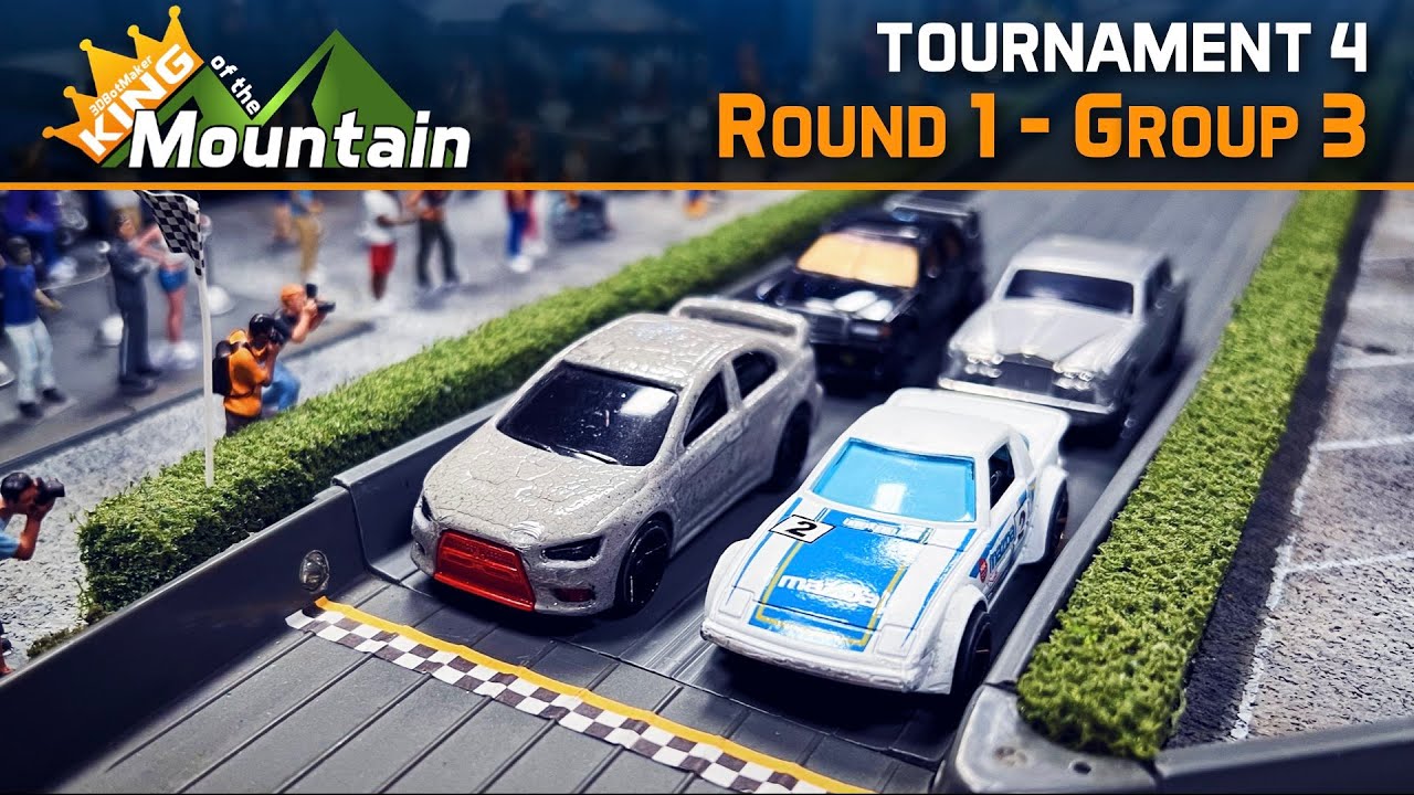 KotM Tournament 4 🏁 Round 1 Group 3 - Modified Diecast Car Racing