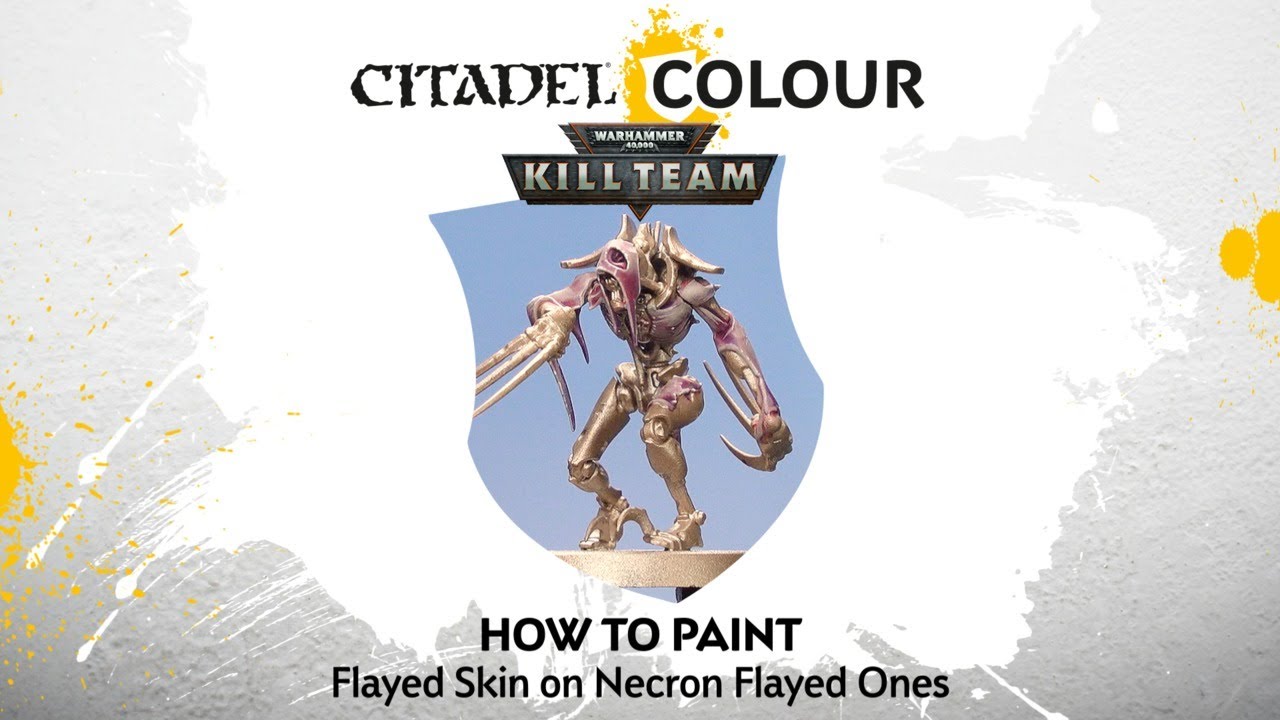 How to Paint: Flayed Skin on Necron Flayed Ones