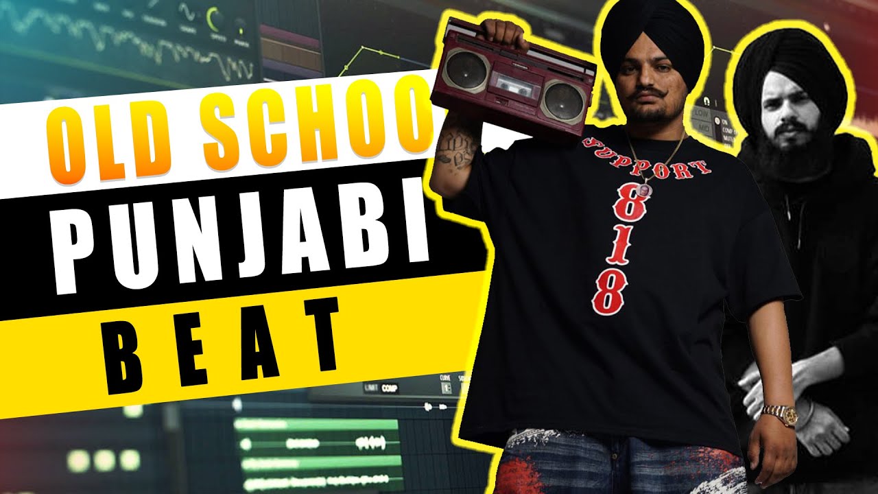 I made Punjabi Old School Beat Like Sidhu Moose Wala | Wazir Patar | FL Studio in Hindi