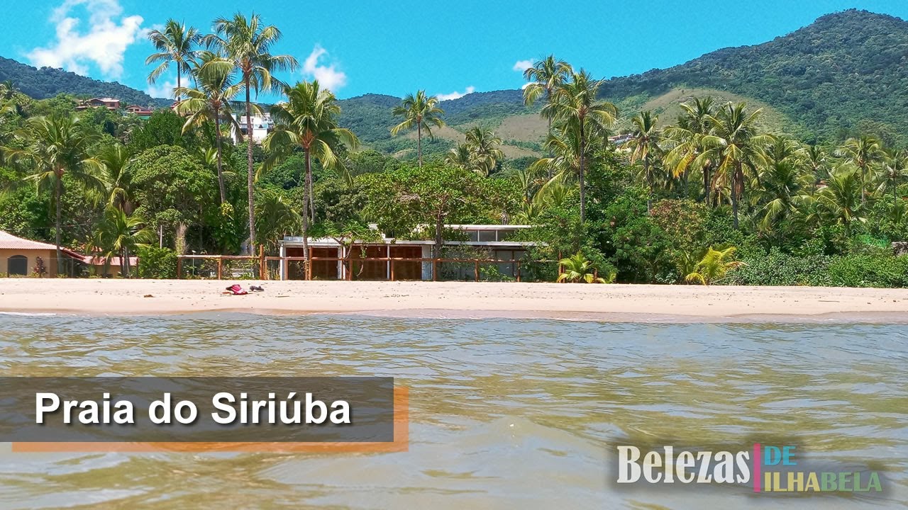 Praia do Siriúba Paraíso Ilhabela - Litoral Norte de SP