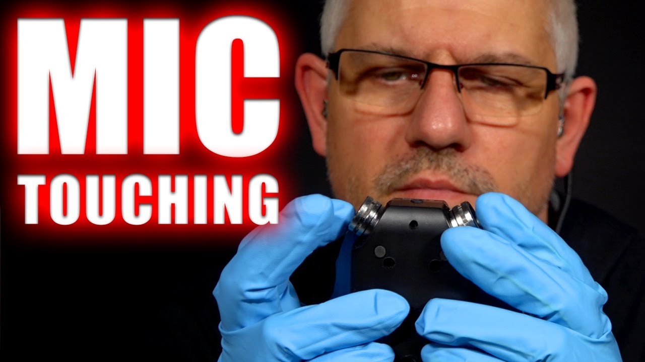 ASMR | Mic Touching | Tascam | Gloves | NO TALKING